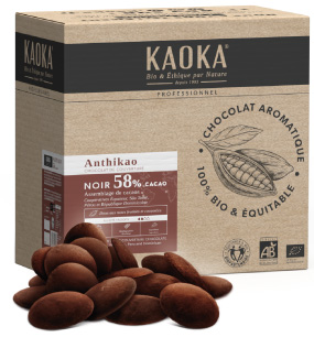 Pépites chocolat noir 55 % Bio commerce équitable - Fournisseur en Pépites  Bio - Keramis