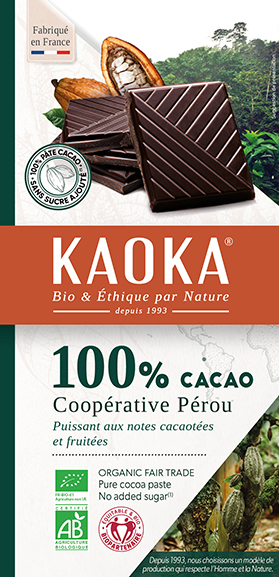 Kaoka  Pépites de Chocolat Noir Industriel en Vrac 60% - Bio Equitable