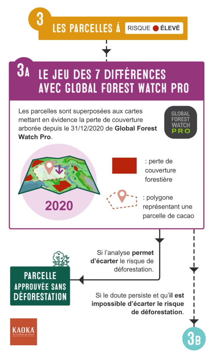 Étape 3A - Le jeu des 7 différences avec Global Forest Watch Pro