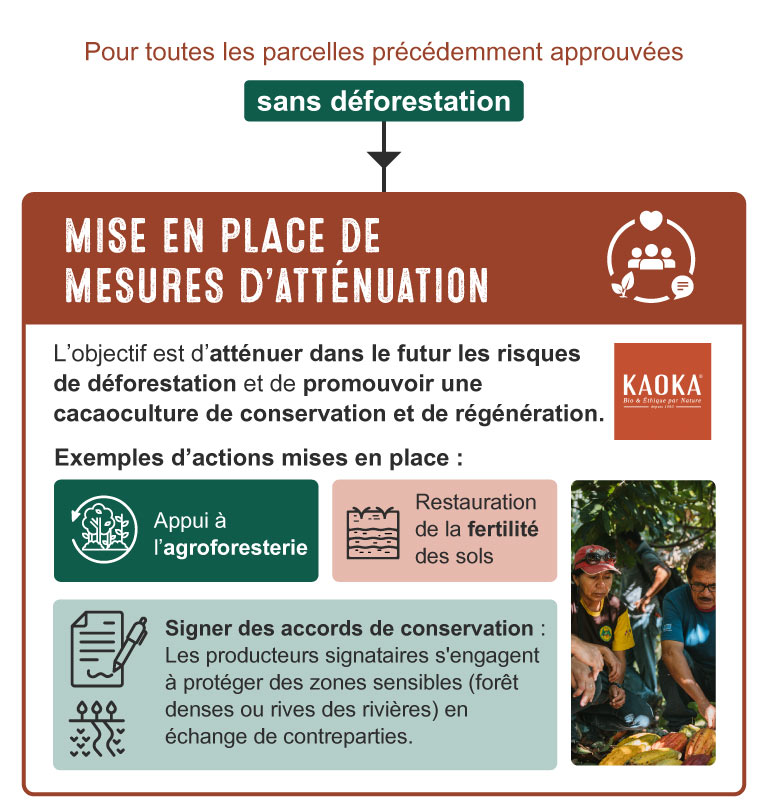 Mise en place de mesures d'atténuation